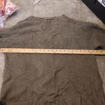 Aerie Size Small Dark Grey Gray Green Long Sleeve Oversized Sweater Soft Comfy Photo 3