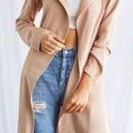 Forever 21 Beige Trench Coat Photo 0