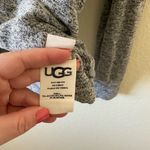 UGG  Australia Marled Gray Twist Front Long Sleeve Scoop Neck Knit Top Women’s M Photo 5