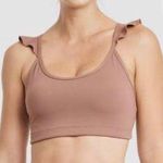 JoyLab  ruffled Racerback yoga sports bra Photo 1