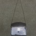 Marshalls Sequin Rose Gold Silver Clutch Photo 2