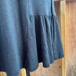 Lucky Brand  Women's Black Pleated Scoop Neck Mini Dress Size S. NEW Photo 6