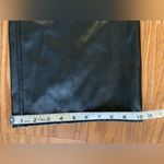 Wild Fable  Womens Low Rise Flare Classic Vegan Leather Pants BLACK sz 14 Photo 9