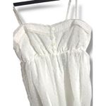 NWT Lulus White Swiss Dot Mini Babydoll Dress Photo 1