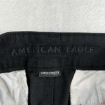 American Eagle AE Plus 20 Short Super Stretch High Rise Artist Flare Jeans Black Photo 6