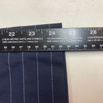 Banana Republic Women’s Logan Crop Pants Sz 6 Pin Stripe Blue & White Ins 24.5” Photo 4