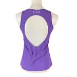 CVG Purple Athletic Racerback Tank Top Stretchy Workout‎ Gym Wear Small Photo 2