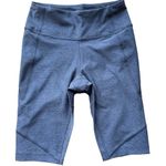 Outdoor Voices Size XS Double Time 10” Biker Shorts Navy Compression Pocket NEW Photo 1