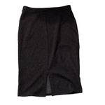 Free People Navy Blue And Gray Polka Dot Pencil Skirt Size Medium Photo 3