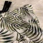 Tahari  100%linen Leaf Print Wide-Leg Pants size L brand new inseam 24” waist 32” Photo 6