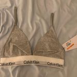 Calvin Klein Gray Sports Bra / Bralette Photo 0