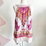 Boho Tank Top, Y2K, Hippie,‎ Indie, Festival, Retro, Eclectic, XL, Vacation Photo 2