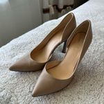 a.n.a Nude Pointy Toe Stiletto Heels, pumps, shoes - Size 8. Side cut out detail Photo 1