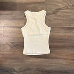 Petal and Pup  Cream Tank Top Photo 2