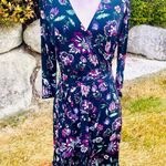 Leota Libby Faux Wrap Knit Dress Photo 6