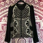 ZARA Rare HTF Beaded Bomber Jacket Photo 0