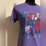 EUC The Muppets Purple and Red Gonzo I Do My Own Stunts Graphic Tee size small Photo 1