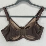Wacoal ‎ 34DD Bra Lace Full Coverage Underwire Wirefree Brown Beige Lingerie Photo 1