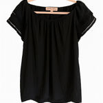 Philosophy Bohemian Double Ruffle Sleeve Top – Size Large – NWT MSRP $68 Photo 0