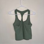 Barre3 Teal Marble Racerback Tank and Leggings SET Green Photo 2