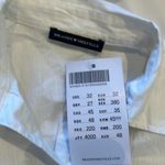 Brandy Melville  long sleeve stripe business white formal top shirt Photo 2