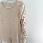 Free People  We The Free Ruched Sleeve Top 🤍 Photo 5