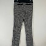 7th Avenue Design Studio NY & Co. Black White Patterned Dress Pants Size 6 Photo 1