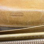 Coach VTG  Leatherware Wallet Cardholder Tan Zip Trifold Carabiner  Y2K Photo 9