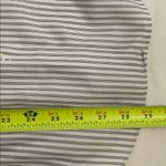 Brooks Brothers Classic Fit Non-Iron Button Up Striped Shirt Top Womens Size 12 Photo 6