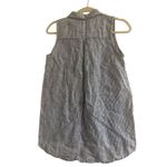 Garnet Hill ✨ Easy Linen Button-Down Striped Sz 2 Tank✨ Photo 5