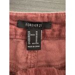 Forever 21 Vintage Y2K 90s Boho Embroidered Corduroy Bell Bottom Pants Maroon Floral Medium Photo 5