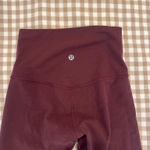 Lululemon  Maroon Align Biker Shorts Photo 3