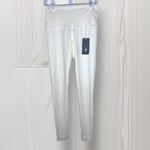 NWT MIKA Women’s High Waisted Eggshell White Kaya Leggings Size L Photo 1