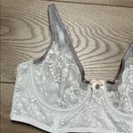 Victoria's Secret Victoria’s Secret‎ Body By Victoria Unlined Demi Gray Lace Bra Size 36B Photo 4