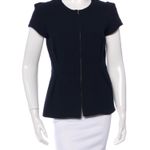 Marni jacket size Extra Small blue wool short sleeves Photo 0