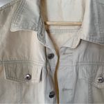 SheIn Cream Sleeveless Button-Up Vest Photo 1