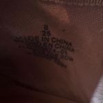 Old Navy Women's 8 Tan Faux Leather Ballet Flats Almond Toe Bow Minimal Slip On Photo 5