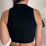 Wilfred Black ribbed high neck crop top from aritzia.  size 2xs Photo 1