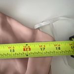 Dessy Collection Pink Maxi Chiffon Dress Plus 16 Puff Sleeve Fairy Bridesmaid Photo 12