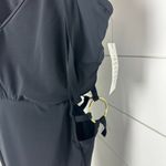 Eloquii  One Piece Swimsuit Size 16 W Black NWT Cutout Gold Hardware Underwire Photo 7