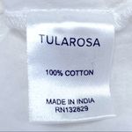 Tularosa Warren White Lace Front Eyelet Dress Size S Photo 11