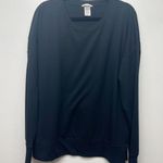 Jockey Sweatshirt Womens XXL Activewear Athleisure Loungewear Walking Fitness Black Photo 0