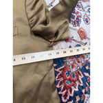 Maurizio Miri Olive Silk Blend Blazer IT 42 US 6 Italy Designer Jacket Photo 12