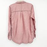 Free People FP Womens Last Chance Chambray Long Sleeve Button Up Shirt Size M Photo 7