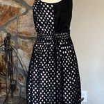 Carven Dress with Lattice Overlay Size 6 Photo 5