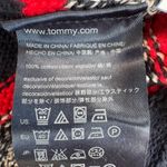 Tommy Hilfiger Navy Blue White Red Striped Cable Knit Crewneck Sweater Sz Large Photo 11