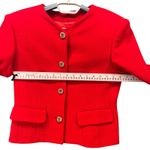 United Colors Of Benetton United Colors of Benetton Womens Suit Set Size 4 Vintage Business Elegant Skirt Photo 14