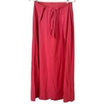 Halara NWT Breezeful High Waisted Tie Front Flowy 2 In 1 Maxi Skirt Size Medium Photo 3