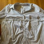 Michael Kors Y2K  Polka Dot Blouse with Ruching, Size 24W, NWOT Photo 2