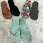 Capelli Sand Rhinestone Flip Flops Mad Love and Mossino Supply Size 8 D18 Green Photo 4